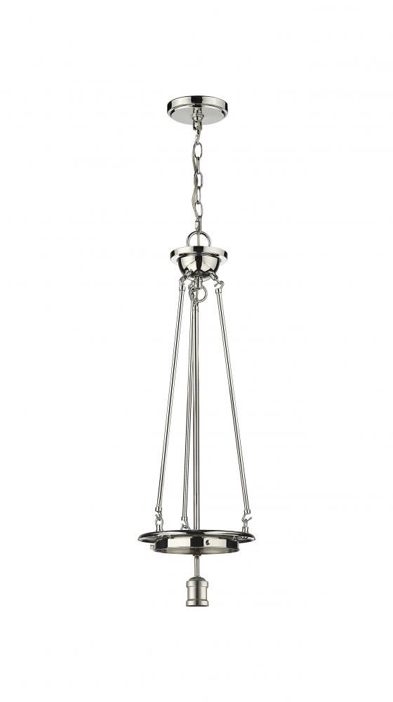 Beacon - 1 Light - Polished Nickel - Chain Hung - Pendant