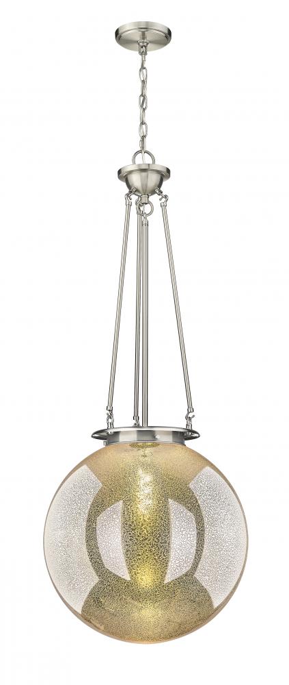 Beacon - 1 Light - 18 inch - Satin Nickel - Chain Hung - Pendant