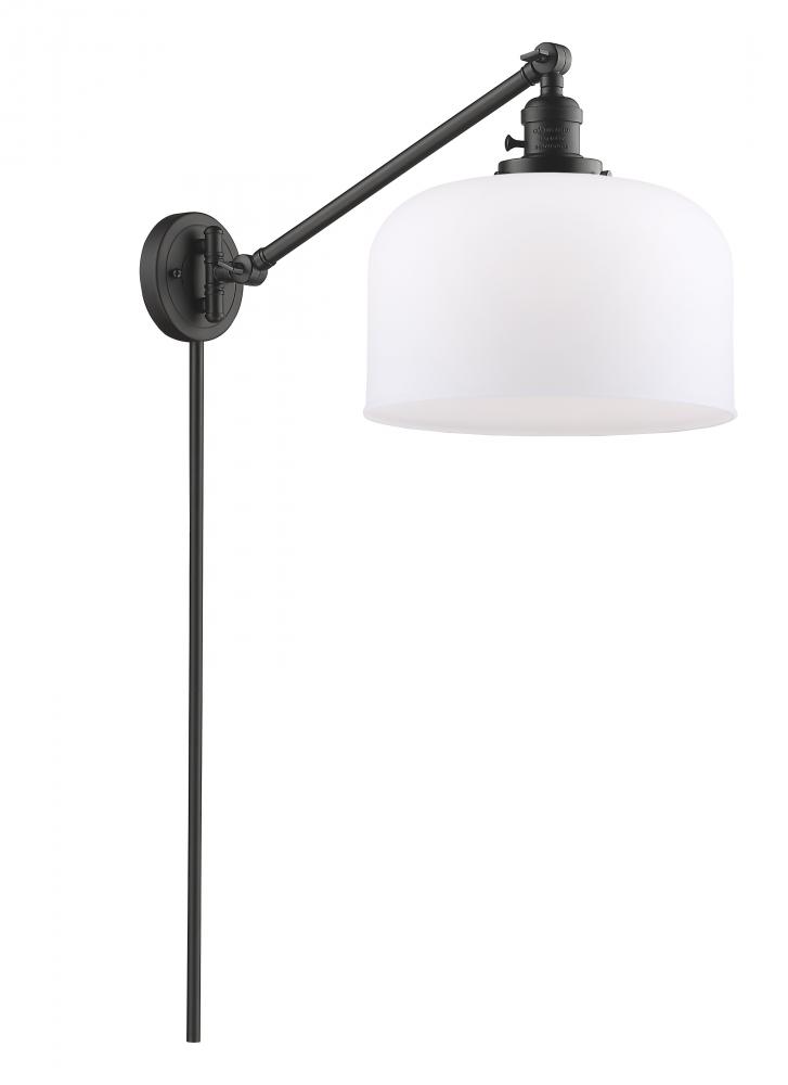 Bell - 1 Light - 12 inch - Oil Rubbed Bronze -Adjustable Swing Arm