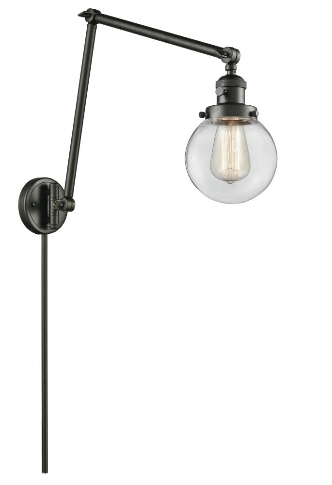 Beacon - 1 Light - 6 inch - Oil Rubbed Bronze - Swing Arm