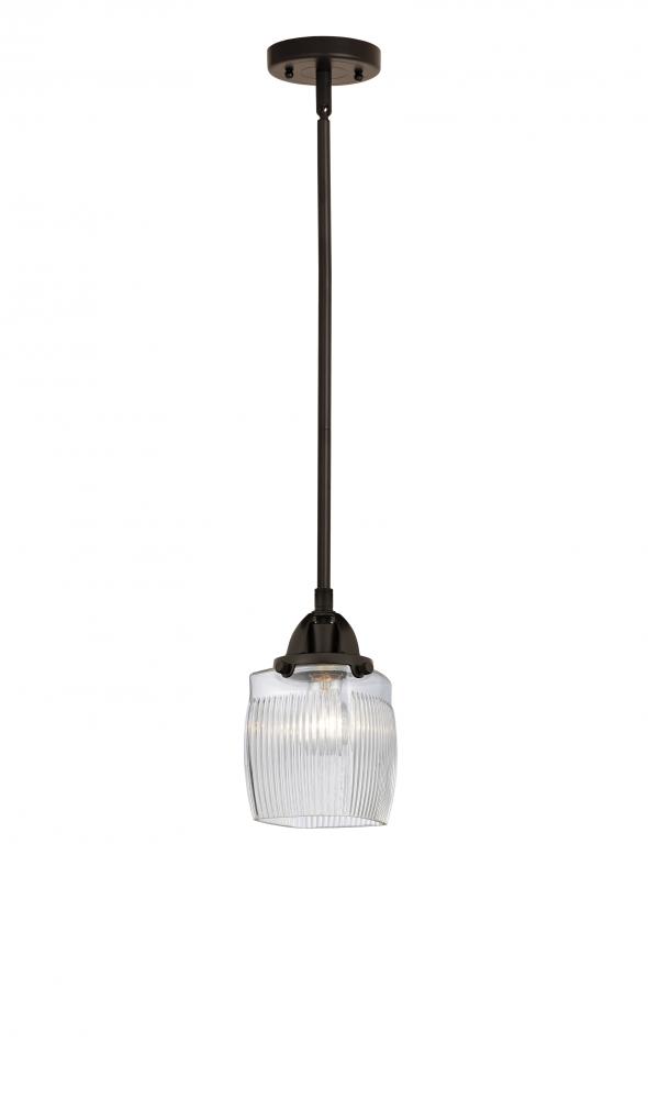 Colton - 1 Light - 6 inch - Oil Rubbed Bronze - Stem hung - Mini Pendant