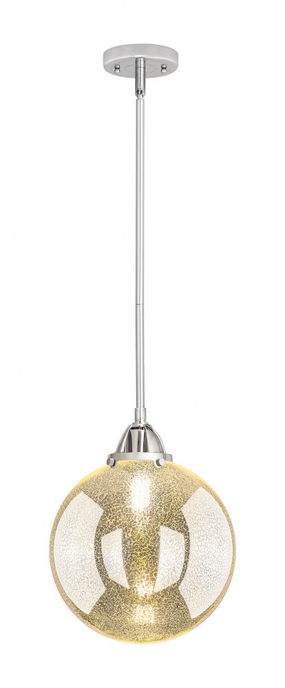 Beacon - 1 Light - 10 inch - Polished Chrome - Stem hung - Mini Pendant