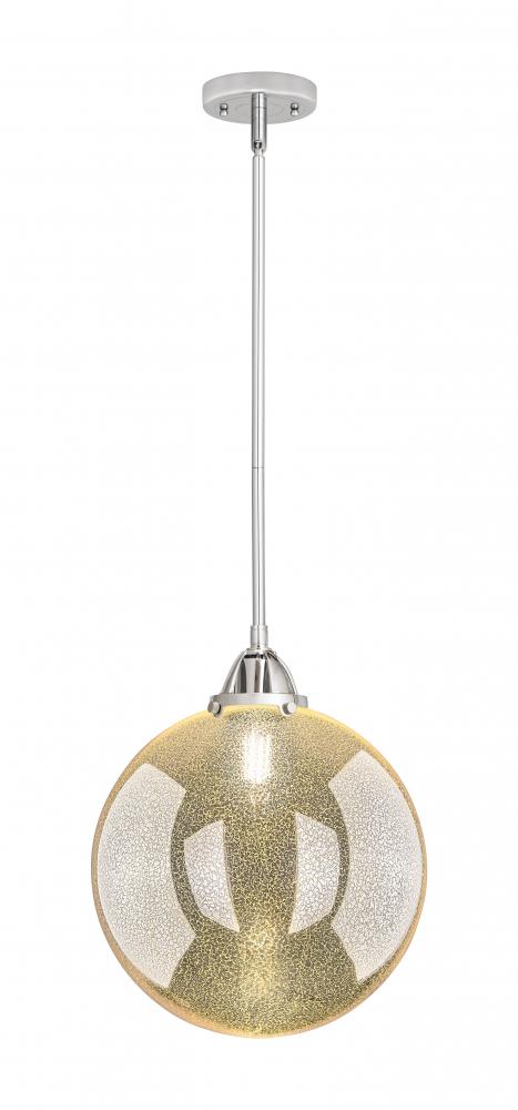 Beacon - 1 Light - 12 inch - Polished Chrome - Stem hung - Mini Pendant