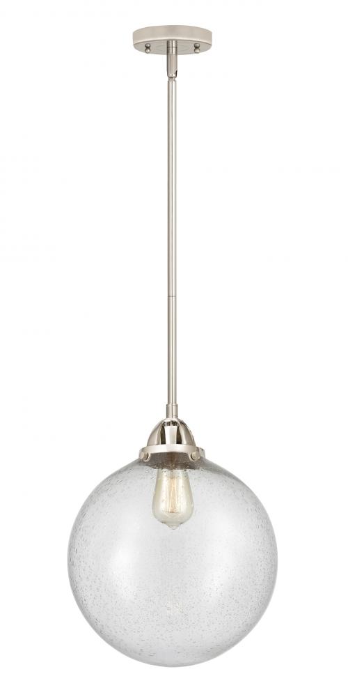 Beacon - 1 Light - 12 inch - Polished Nickel - Cord hung - Mini Pendant