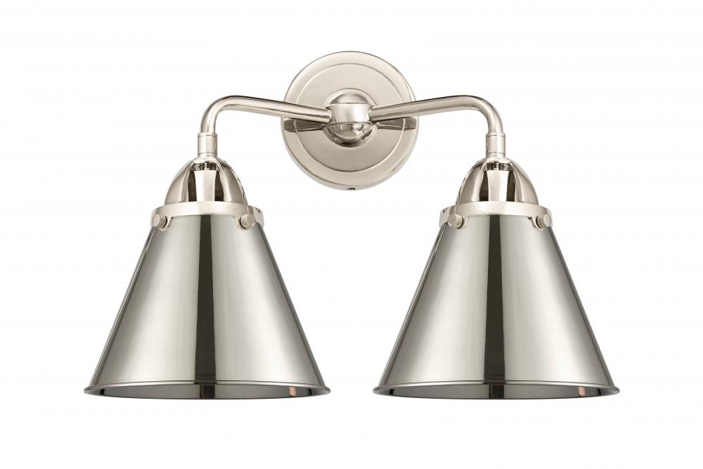 Appalachian - 2 Light - 16 inch - Polished Nickel - Bath Vanity Light