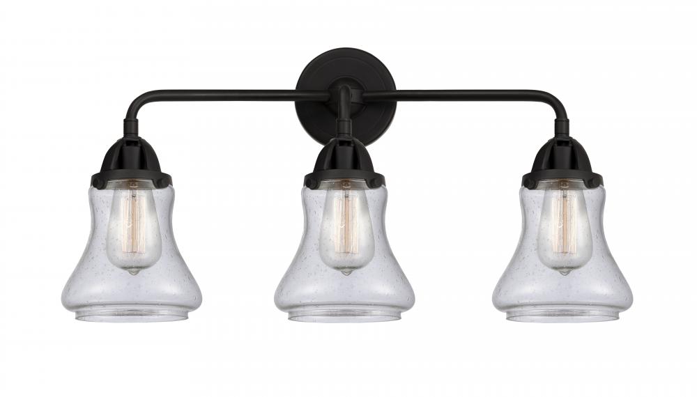 Bellmont - 3 Light - 24 inch - Matte Black - Bath Vanity Light