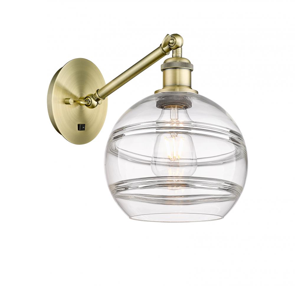 Rochester - 1 Light - 8 inch - Satin Gold - Sconce