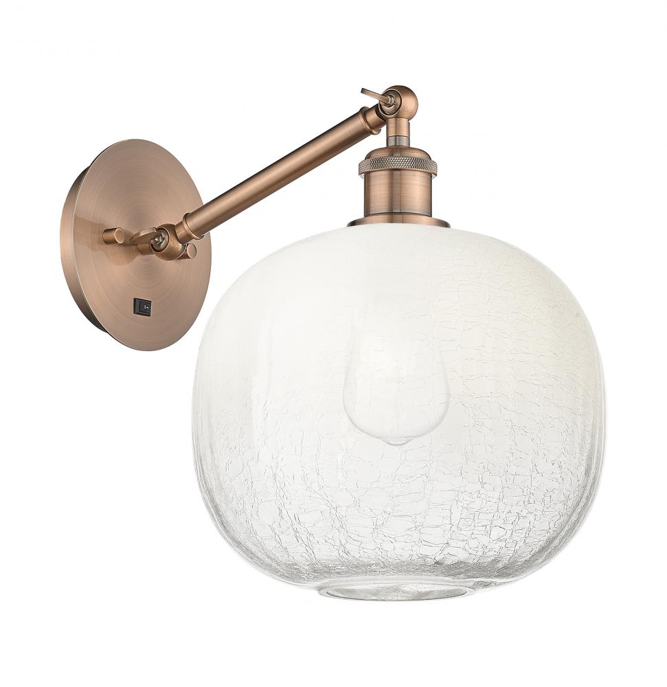 Brookhaven Sphere - 1 Light - 11 inch - Antique Copper - Sconce