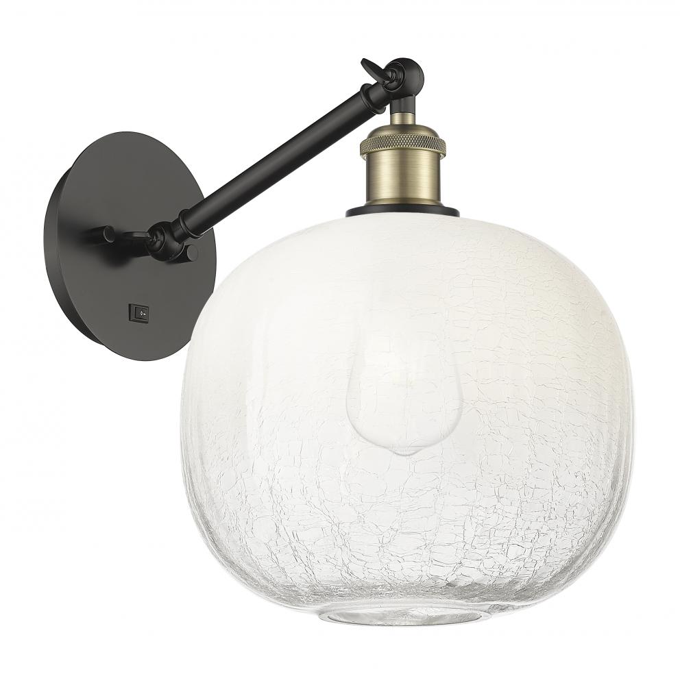 Brookhaven Sphere - 1 Light - 11 inch - Black Antique Brass - Sconce