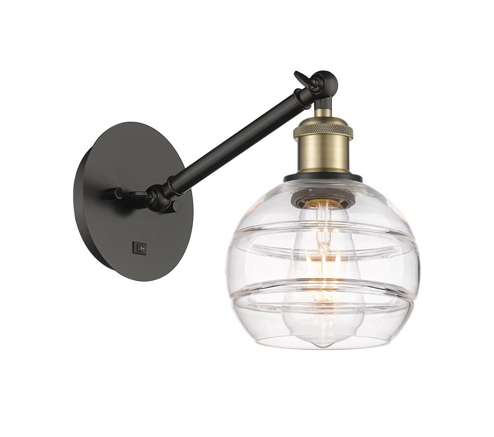 Rochester - 1 Light - 6 inch - Black Antique Brass - Sconce