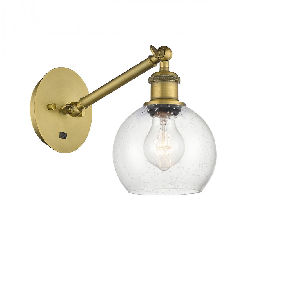 Athens - 1 Light - 6 inch - Brushed Brass - Adjustable Sconce