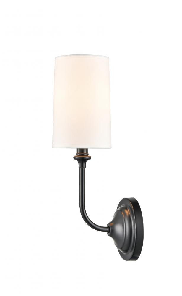Giselle - 1 Light - 5 inch - Matte Black - Sconce