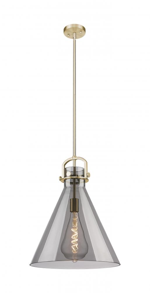 Newton Cone - 1 Light - 16 inch - Champagne Bronze - Pendant