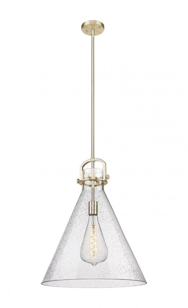 Newton Cone - 1 Light - 18 inch - Champagne Bronze - Pendant