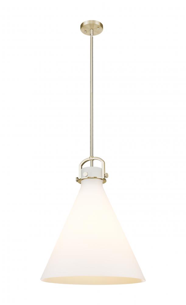 Newton Cone - 1 Light - 18 inch - Champagne Bronze - Pendant