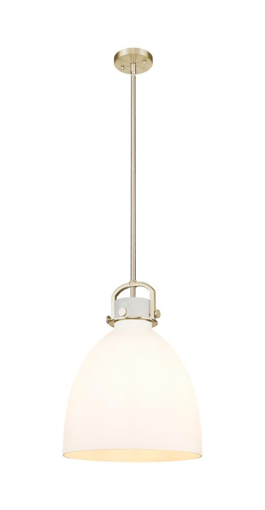 Newton Bell - 1 Light - 14 inch - Champagne Bronze - Pendant