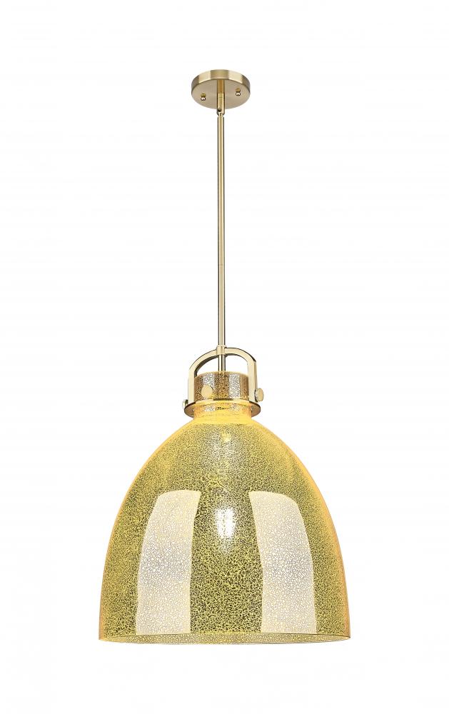 Newton Bell - 1 Light - 16 inch - Champagne Bronze - Pendant