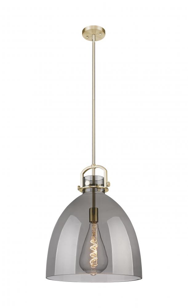 Newton Bell - 1 Light - 16 inch - Champagne Bronze - Pendant