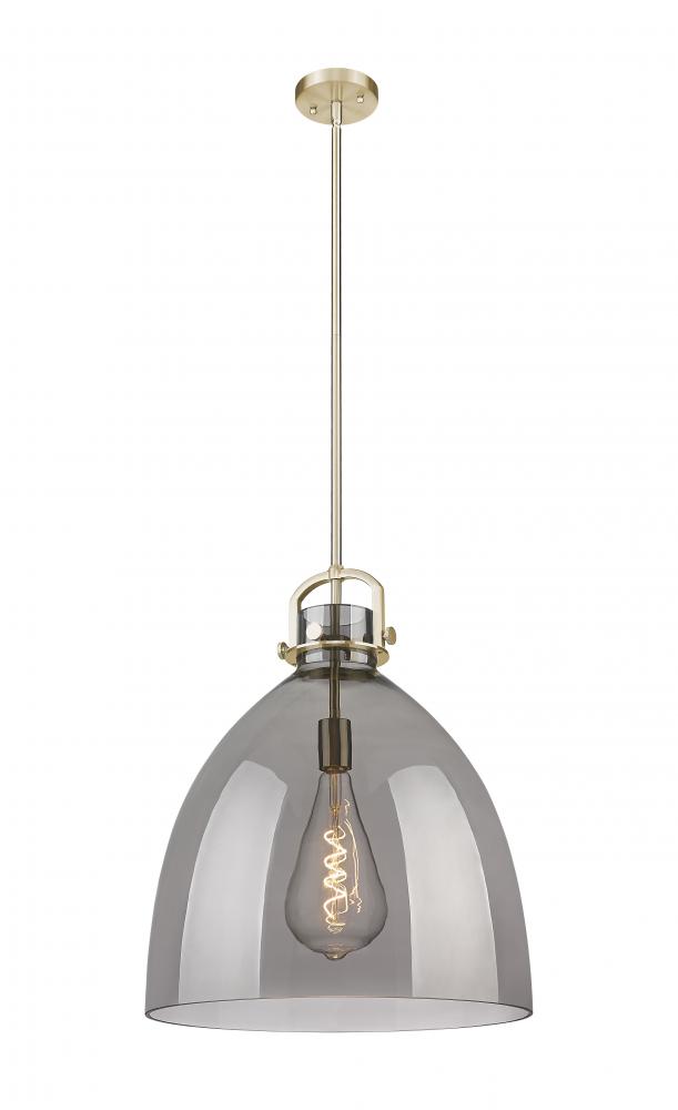 Newton Bell - 1 Light - 18 inch - Champagne Bronze - Pendant