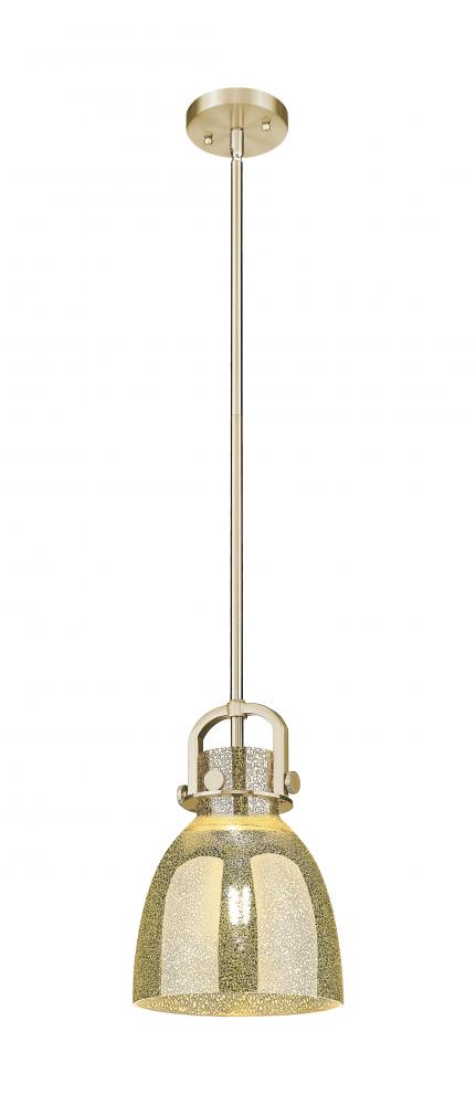 Newton Bell - 1 Light - 8 inch - Champagne Bronze - Mini Pendant