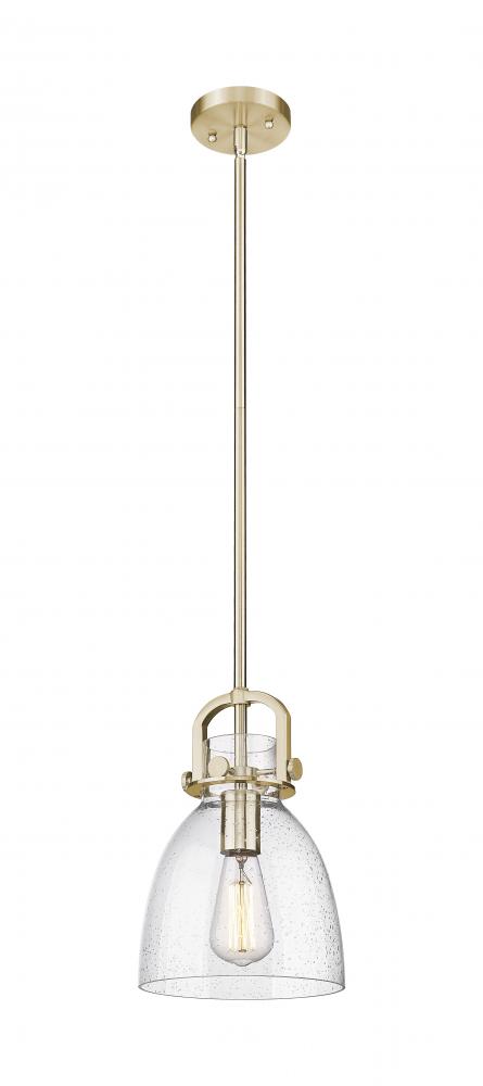 Newton Bell - 1 Light - 8 inch - Champagne Bronze - Mini Pendant