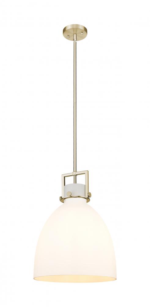 Newton Bell - 1 Light - 14 inch - Champagne Bronze - Pendant