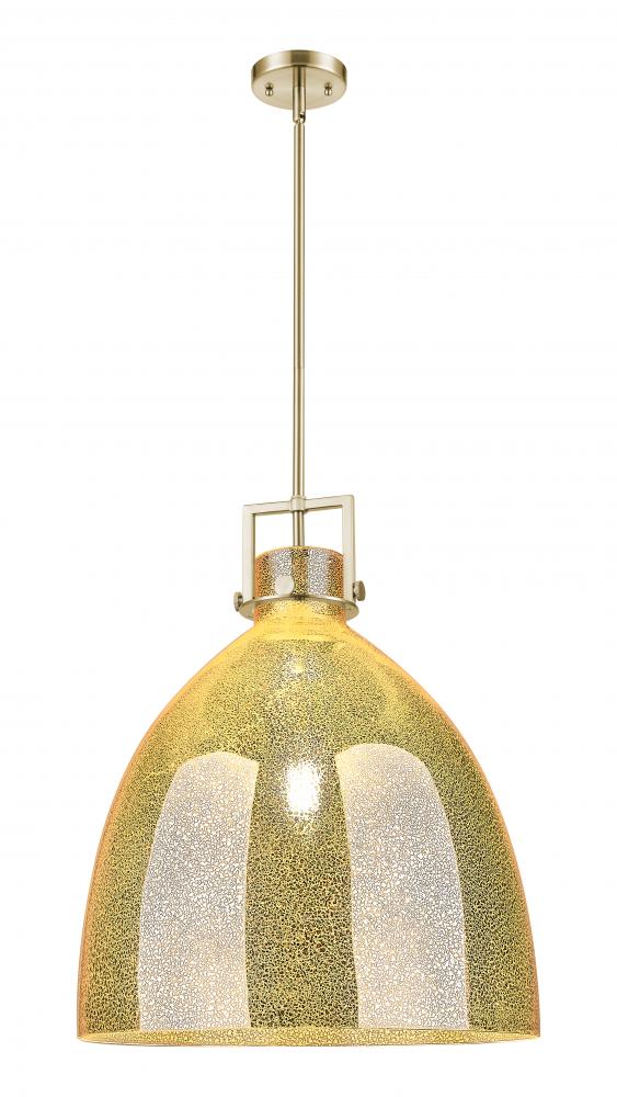 Newton Bell - 1 Light - 18 inch - Champagne Bronze - Pendant