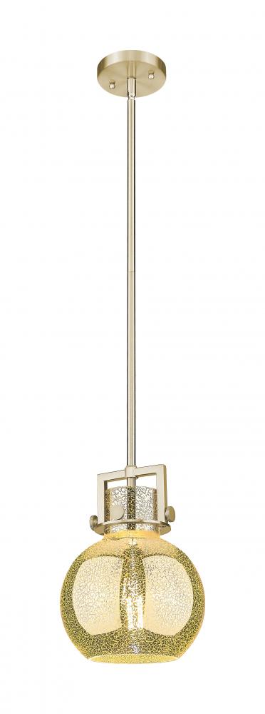 Newton Sphere - 1 Light - 8 inch - Champagne Bronze - Mini Pendant