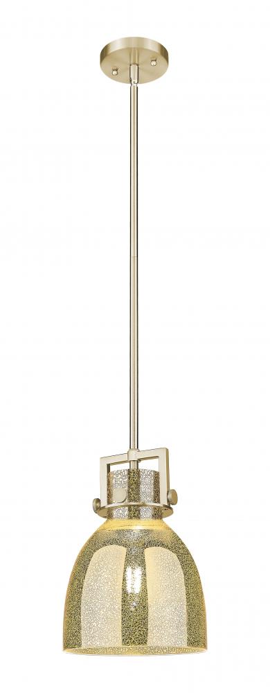 Newton Bell - 1 Light - 8 inch - Champagne Bronze - Mini Pendant