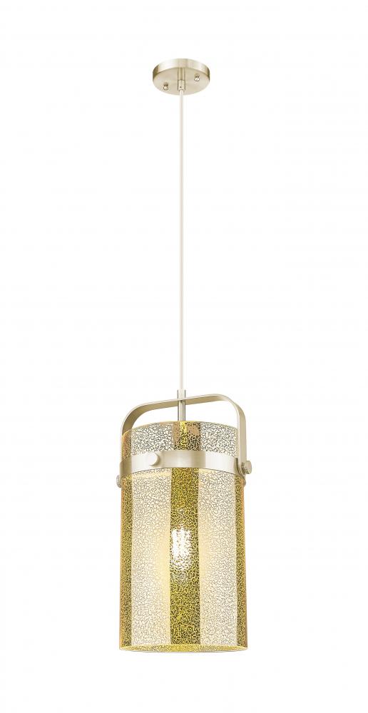 Pilaster - 1 Light - 8 inch Glass - Champagne Bronze - Pendant