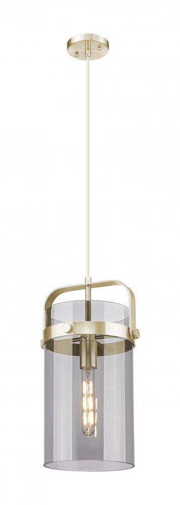 Pilaster - 1 Light - 8 inch Glass - Champagne Bronze - Pendant