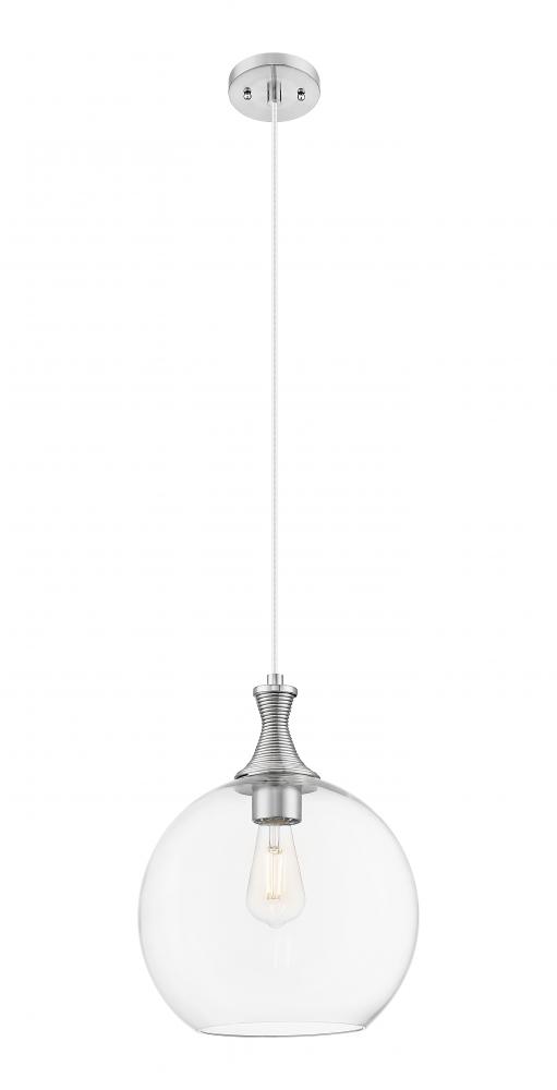 Astor - 1 Light - 12 inch - Brushed Satin Nickel - Cord hung - Mini Pendant