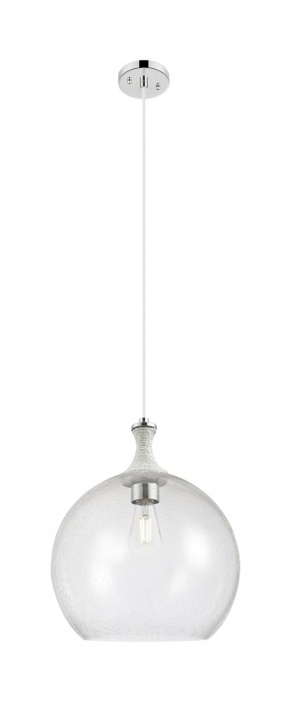 Astor - 1 Light - 14 inch - Polished Nickel - Cord hung - Pendant