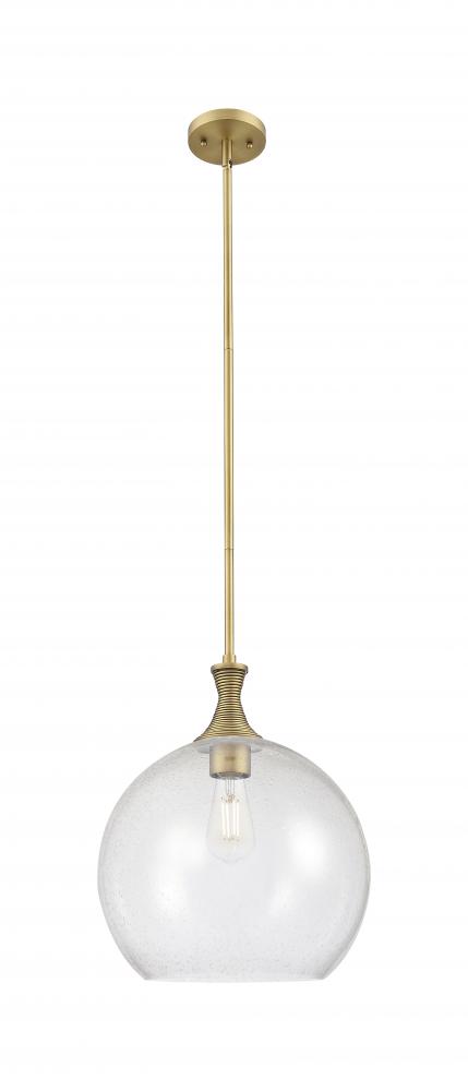 Astor - 1 Light - 14 inch - Brushed Brass - Pendant