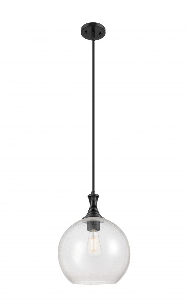 Astor - 1 Light - 12 inch - Matte Black - Mini Pendant