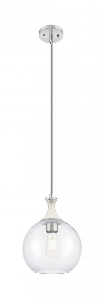 Astor - 1 Light - 10 inch - Brushed Satin Nickel - Mini Pendant