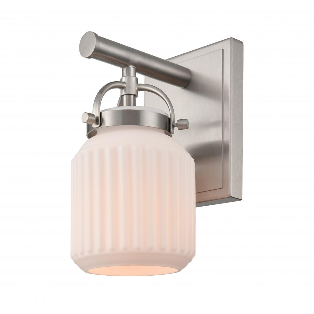 Latreille - 1 Light - 6 inch - Satin Nickel - Sconce