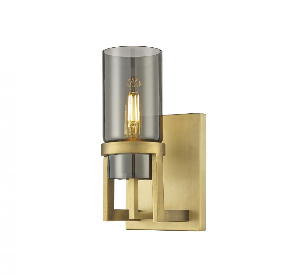 Utopia - 1 Light - 5 inch - Brushed Brass - Sconce