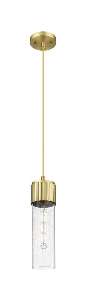 Bolivar - 1 Light - 5 inch - Brushed Brass - Pendant