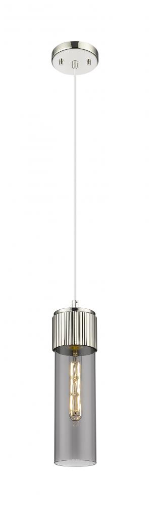 Bolivar - 1 Light - 5 inch - Polished Nickel - Pendant