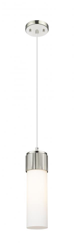 Bolivar - 1 Light - 5 inch - Polished Nickel - Pendant