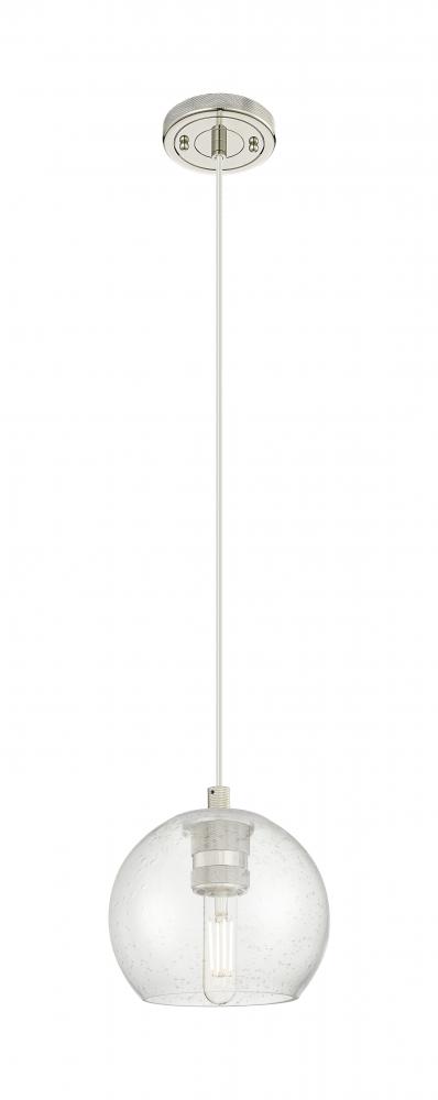 Crown Point - 1 Light - 6 inch - Polished Nickel - Pendant