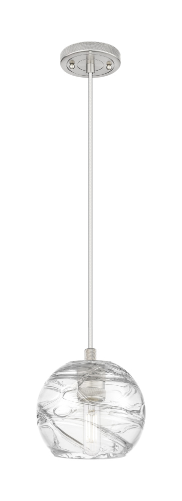 Crown Point - 1 Light - 6 inch - Satin Nickel - Pendant