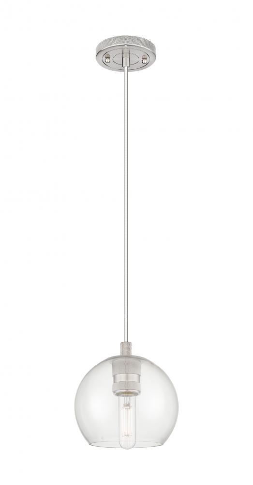 Crown Point - 1 Light - 6 inch - Satin Nickel - Pendant