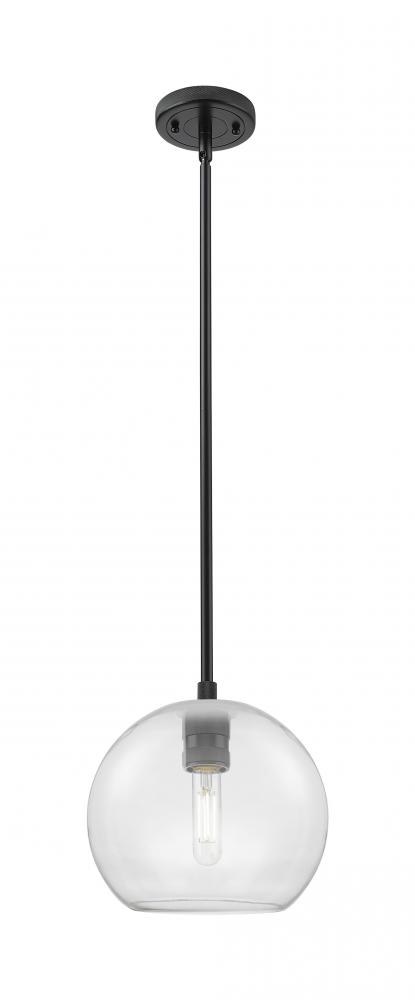 Crown Point - 1 Light - 8 inch - Matte Black - Pendant
