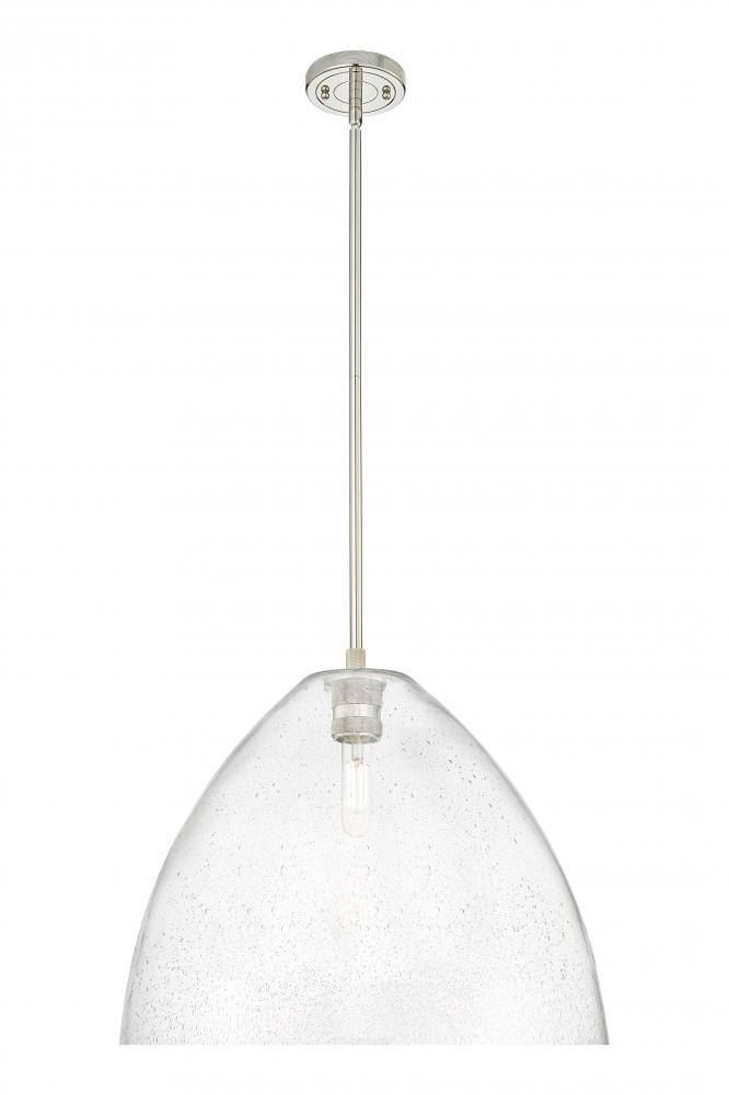 Crown Point - 1 Light - 16 inch - Polished Nickel - Pendant