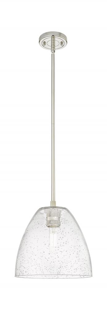 Crown Point - 1 Light - 9 inch - Polished Nickel - Pendant