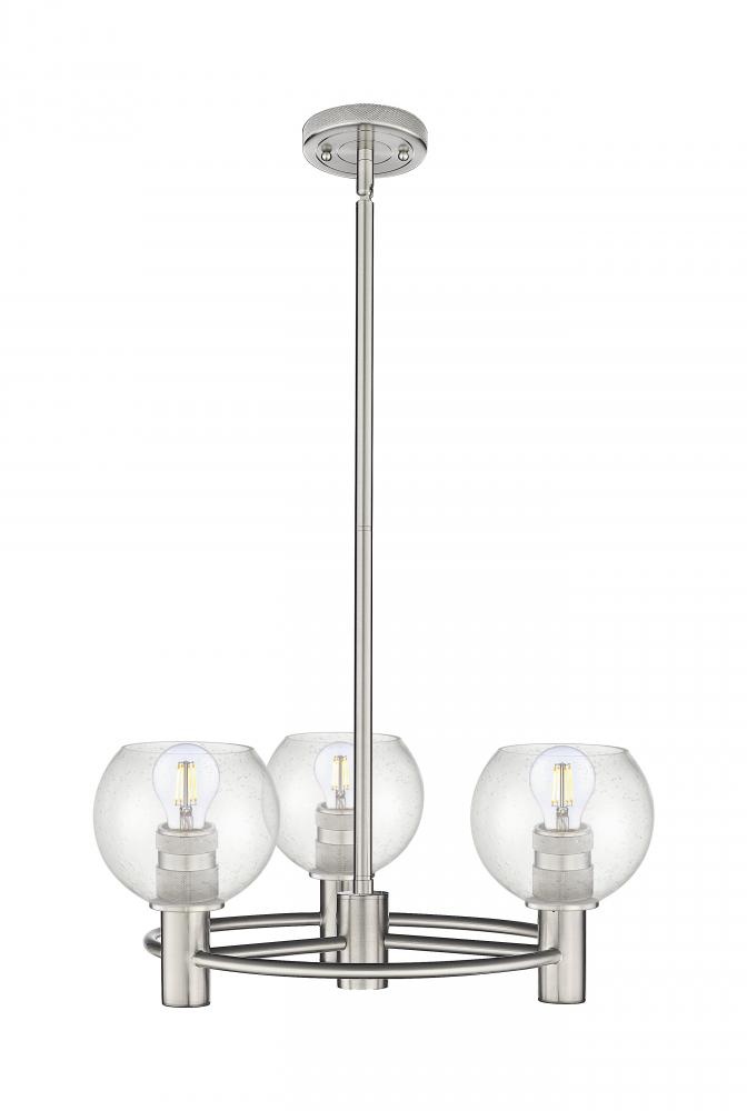 Crown Point - 3 Light - 20 inch - Satin Nickel - Pendant