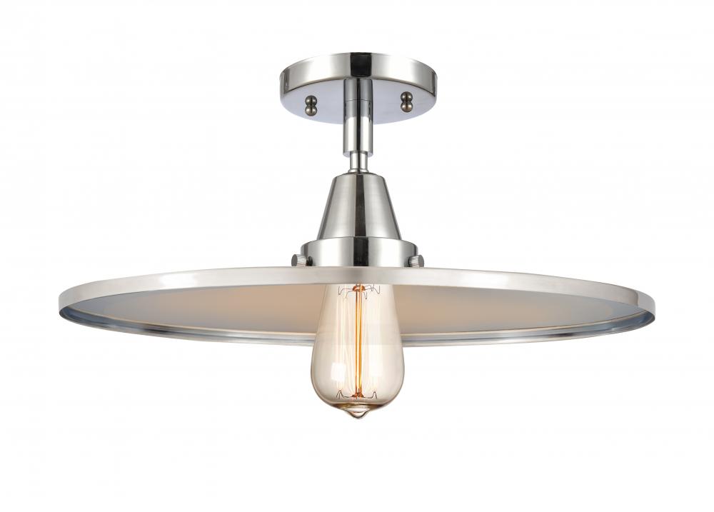 Appalachian - 1 Light - 16 inch - Polished Chrome - Semi-Flush Mount