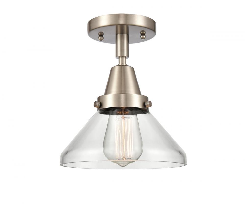 Caden - 1 Light - 8 inch - Brushed Satin Nickel - Semi-Flush Mount